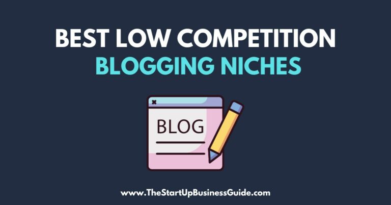 5 Best Niches for Blogging with Low Competition