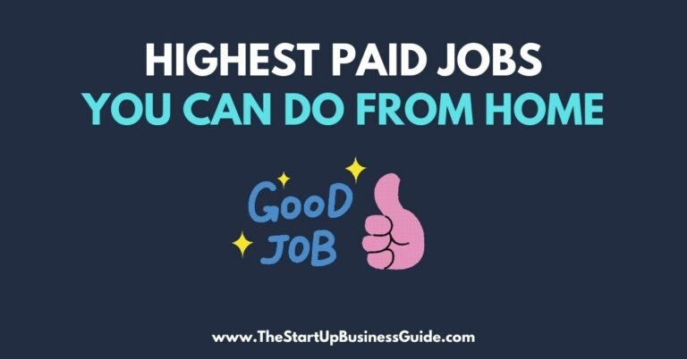 15 Highest Paid Jobs You Can Do From Home