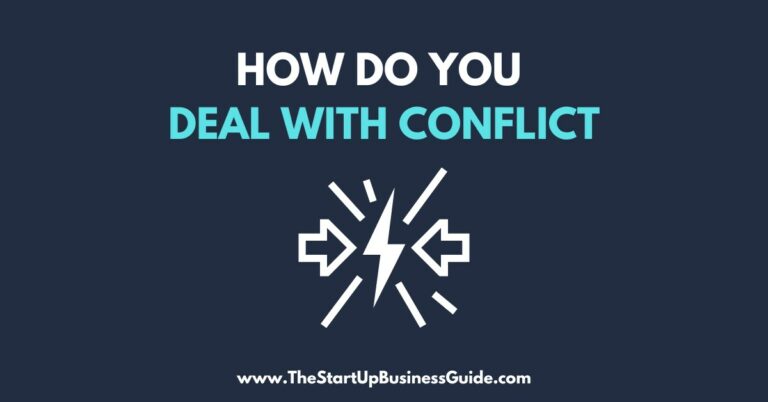 How do you Deal with Conflict