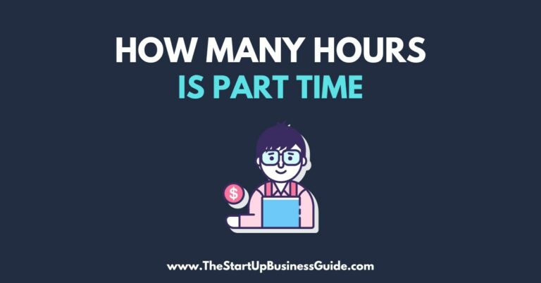 How Many Hours is Part Time