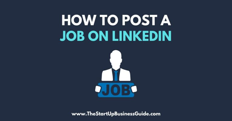 How to Post a Job on LinkedIn