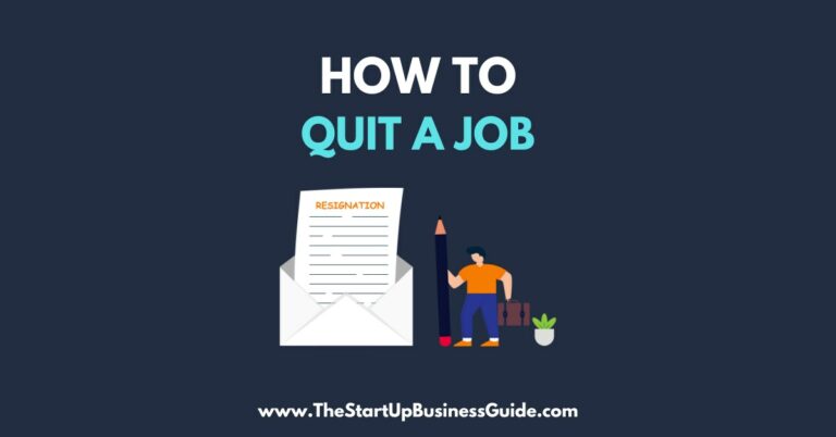 How to Quit a Job