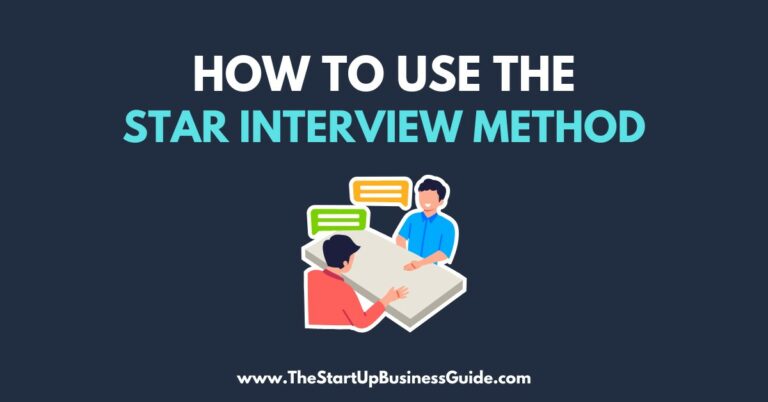 How to Use the Star Interview Response Technique