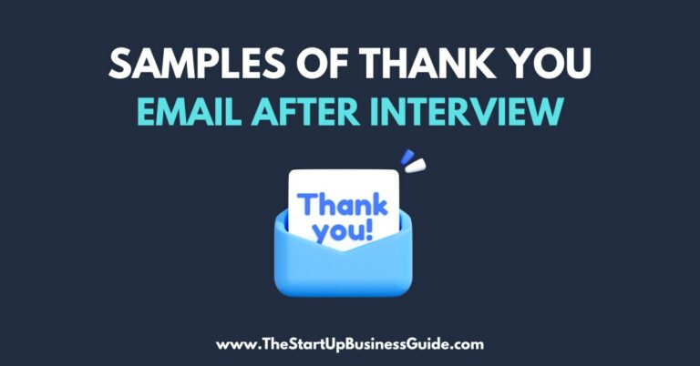 7 Samples of Thank You Email After Interview