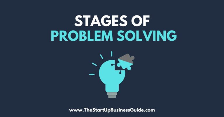 What are the Various Stages of Problem Solving