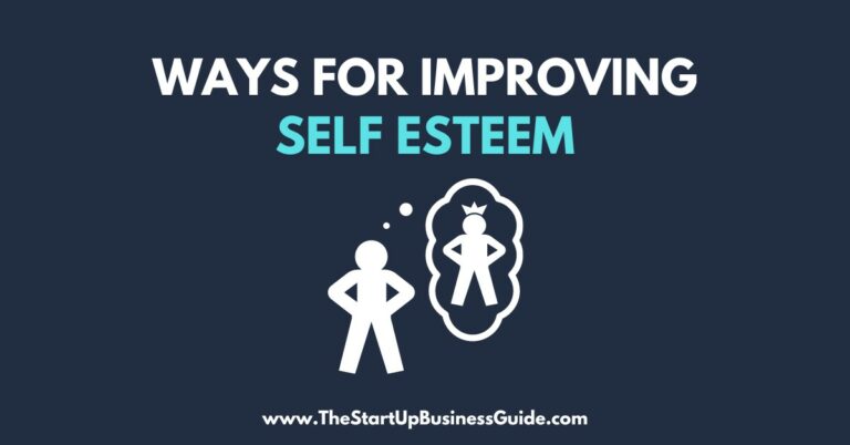13 Effective Ways for Improving Self-Esteem