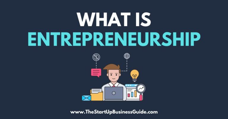 What is Entrepreneurship and What it Entails