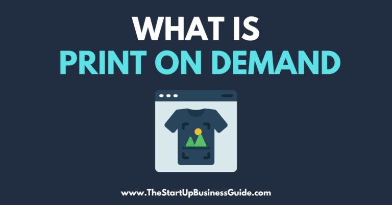 What is Print On Demand and How it Works?